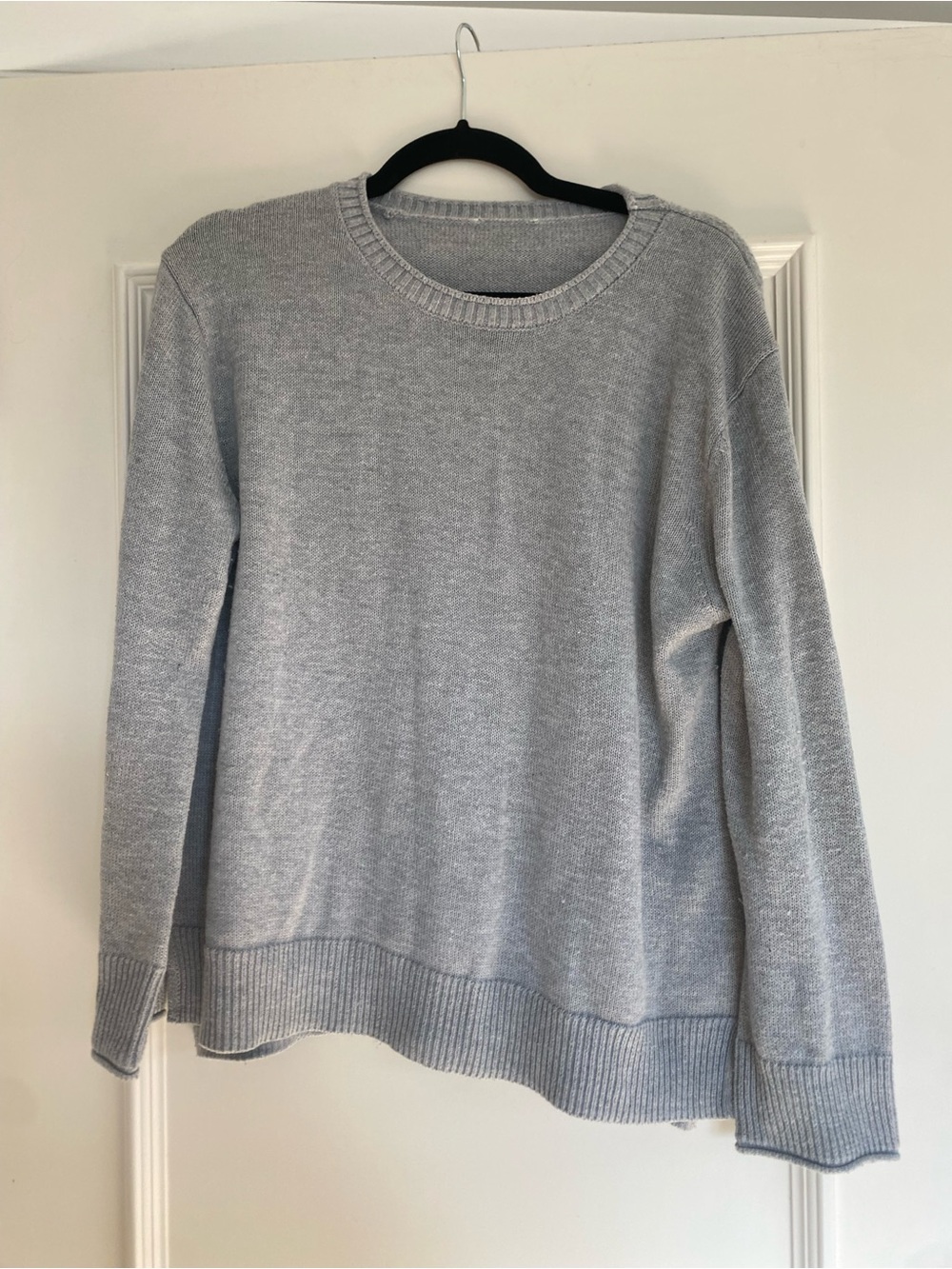 Light Gray Crewneck Sweater - Classic and soft